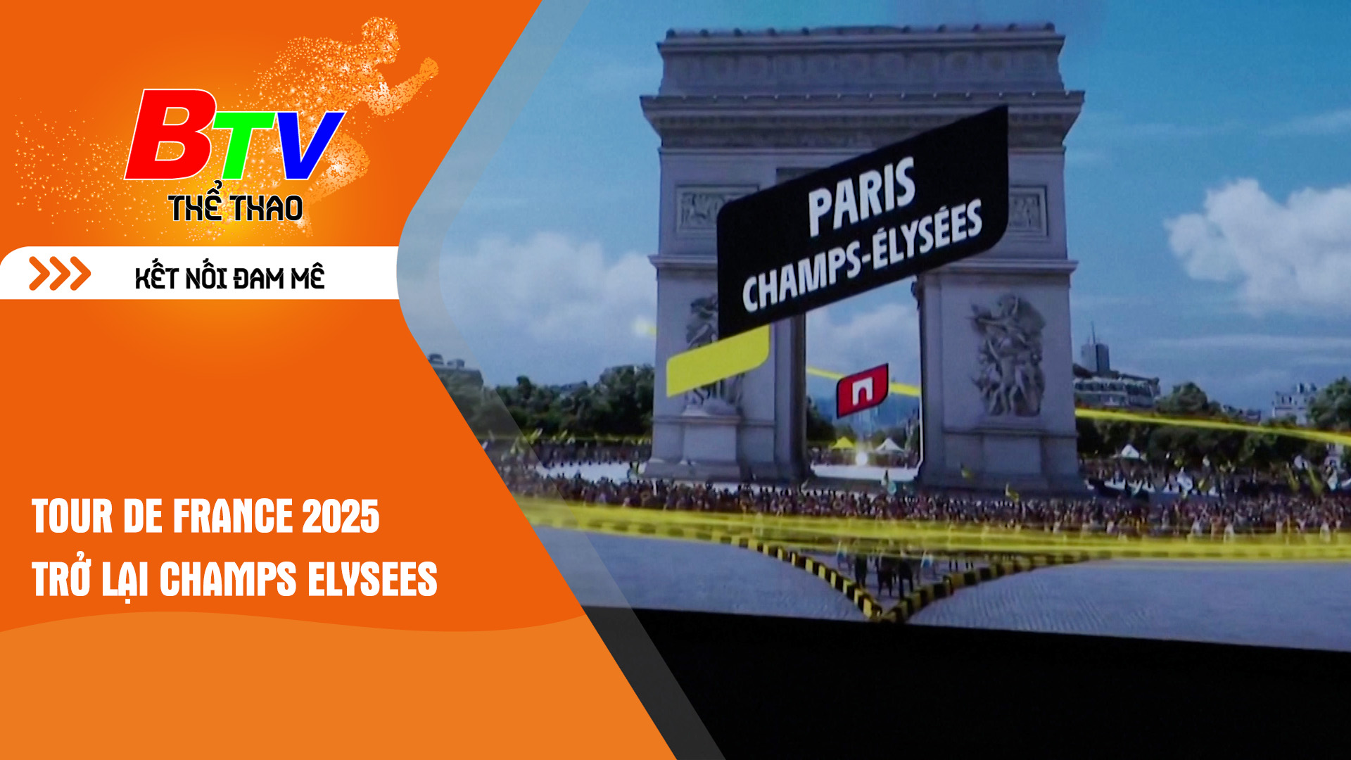 Tour de France 2025 trở lại Champs Elysees | Tin Thể thao 24h	